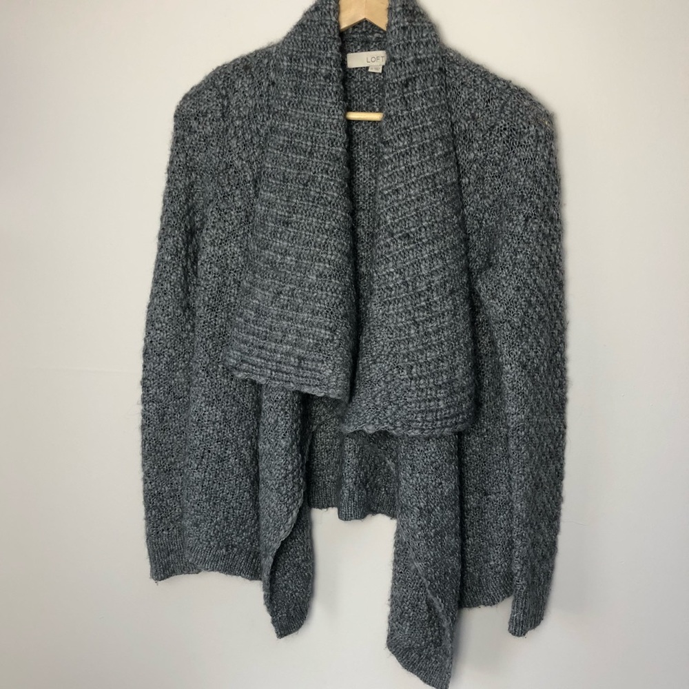 Ann Taylor LOFT Size Small Open Front Cardigan